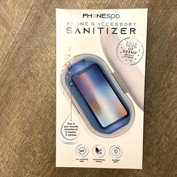 Sanitizer for Cell with Aromatherapy Diffuser USB powered use Essential Oils NIB - Picture 3 of 11